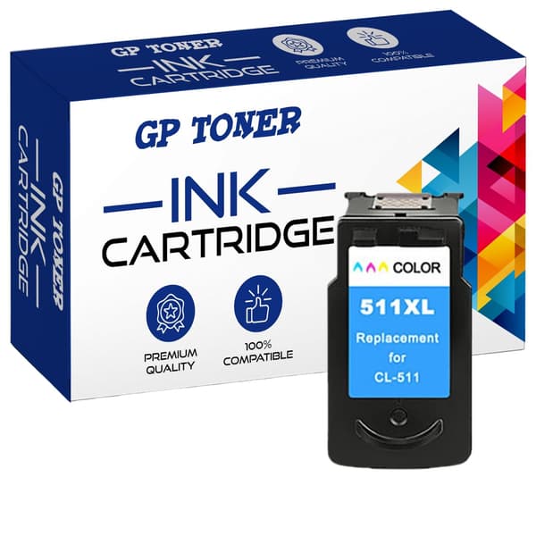 Blæk til Canon 511 XL CMY GP