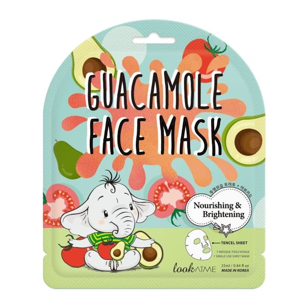 lookATME GUACAMOLE Sheet Ansiktsmask 1 st.