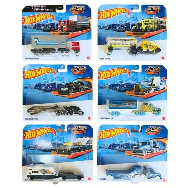 Hot Wheels Track Fleet-mix