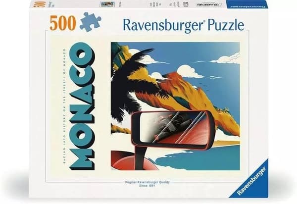 Pussel 500 Hälsningar från Monaco