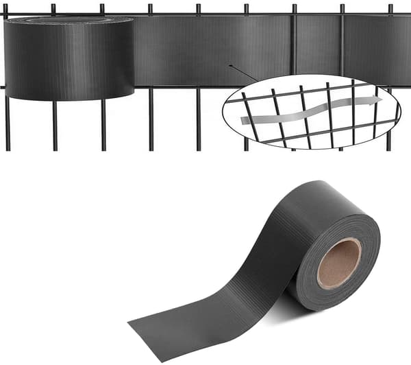 Heckermann Stakettejp 4,75 cm x 35 m - Mörkgrå
