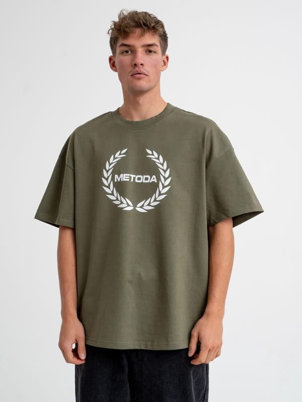 Olive Method Sport Laurel M Oversized Kortärmad T-shirt