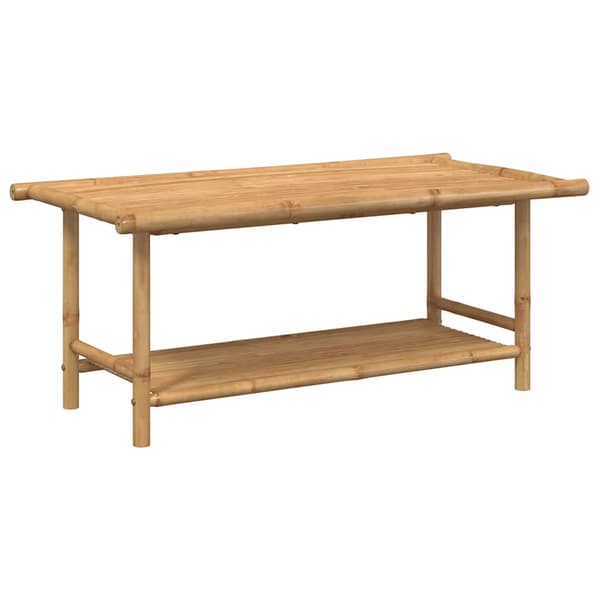 vidaXL Soffbord, 110x55x45 cm, Bambu