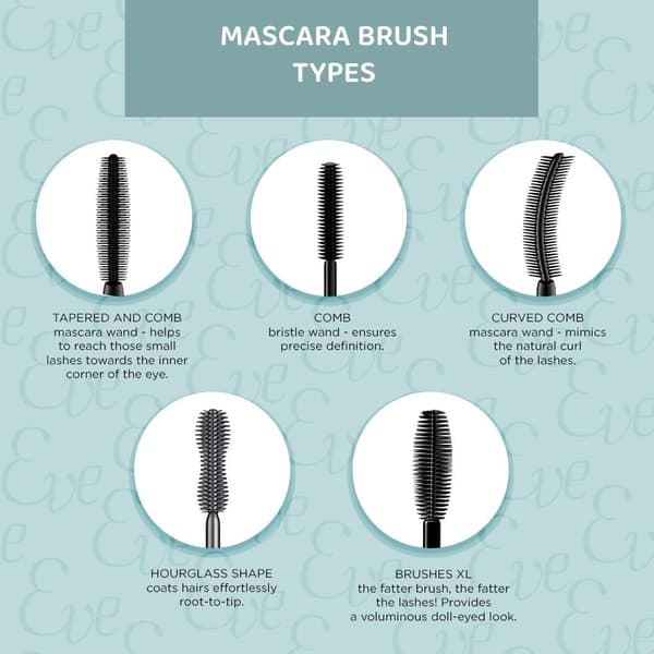 Förlängande och böjande mascara