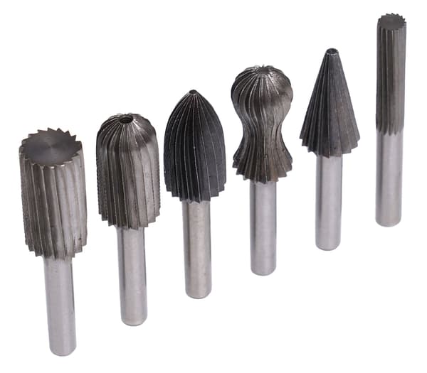 Skaftfräsar för metall 6 st KD11215