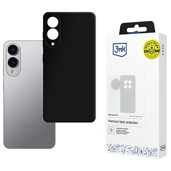 3MK Matt Cover Pro til Galaxy S25 Edge Sort