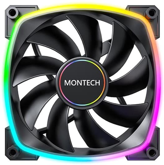 Montech AX140 PWM Sort blæser