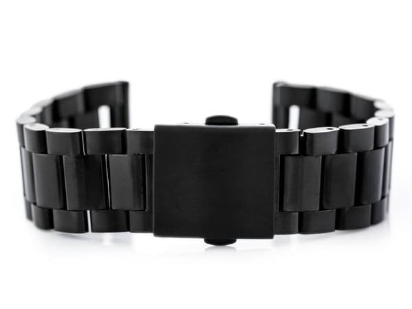 Rannekoru Pacific Malli 1 kiinteä - musta 18mm