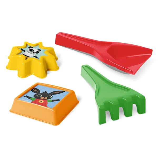 Bing spade och kratta + 2 IML formar mix 83110