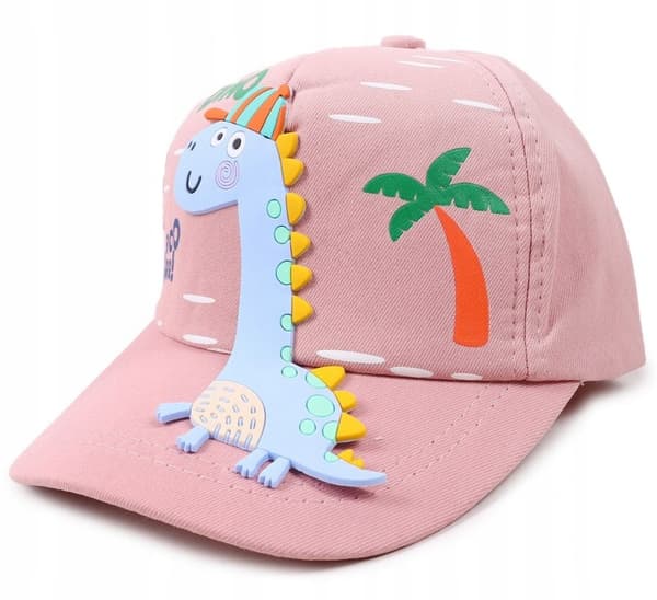 DINOSAUR 3D PINK BASEBALL CAP YO! 50/54 £031ś