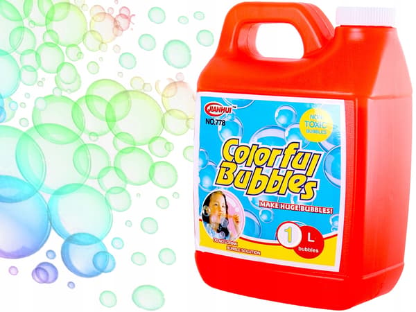 Refillvätska för såpbubblor, såpbubblor, 1L, 1000 ml