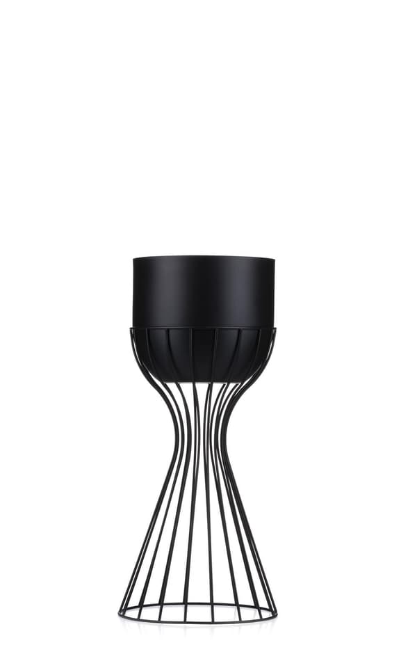 Stående blomsterställ med lock 46 cm LOFT