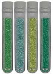 Vihreä glitter 6,5 g 4 kpl
