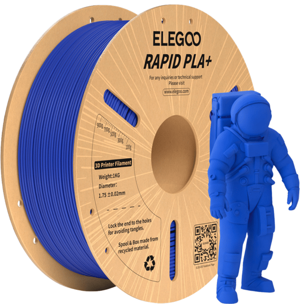 Elegoo Rapid PLA+ Blå filament 1 kg