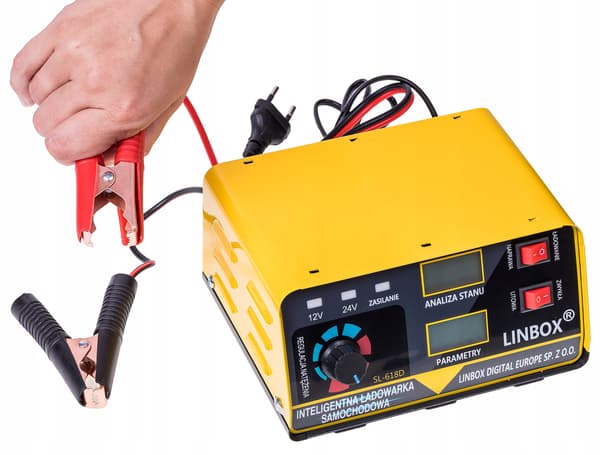Bilbatterioplader 24V 12V 30A