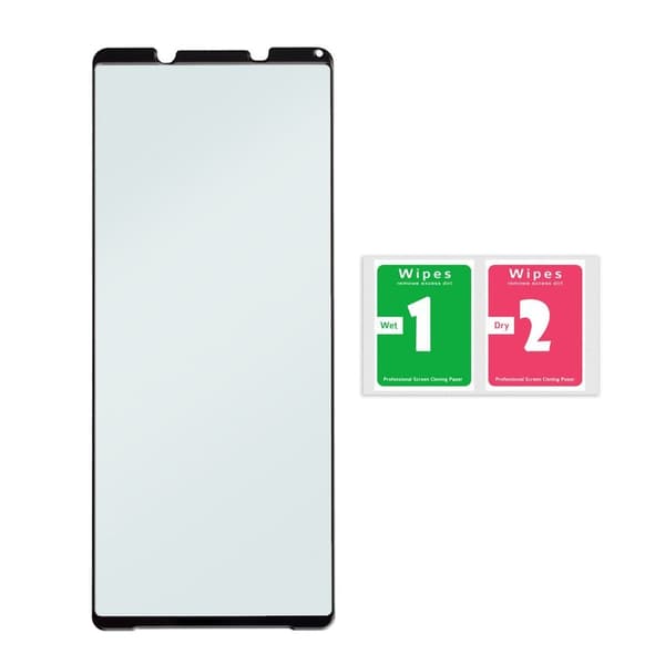 ERBORD 3D Hærdet Glas til Sony Xperia 1 II - Sort