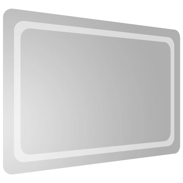 vidaXL Badrumsspegel med LED, 60x90 cm