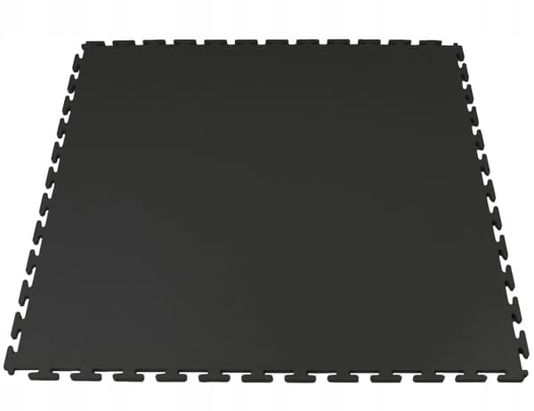 PVC modulært gulvpanel 50x50 farve: SORT
