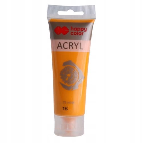 AKRYLMALING 75ML MØRKEGUL(16) 6180
