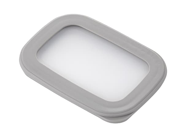 REKTANGULÆR PLASTIK MADBEHOLDER FOODIE 2,3L