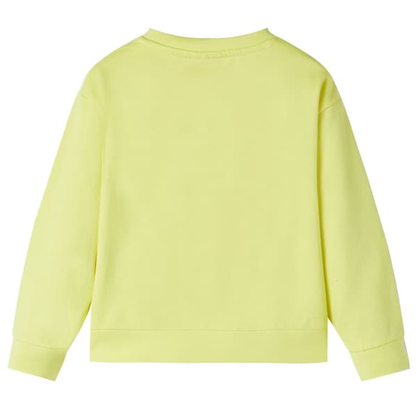 Børnesweatshirt, gul, 116