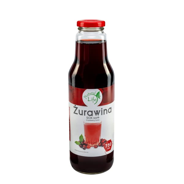 Tranbärsjuice 100 % 750 ml