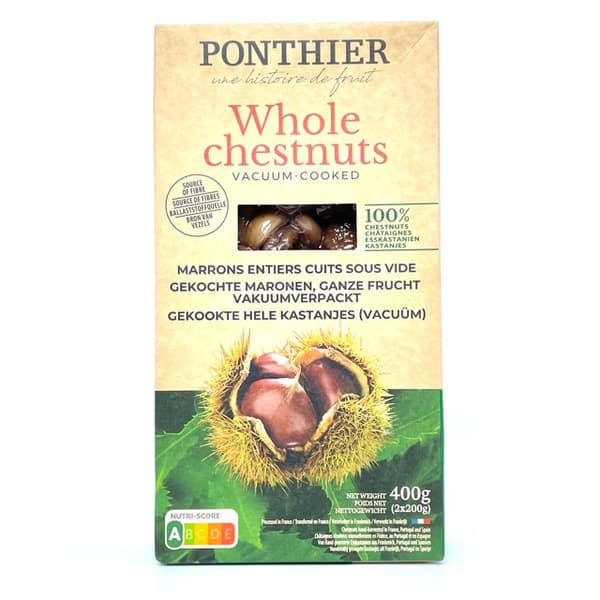 Kogte kastanjer 400g - Ponthier