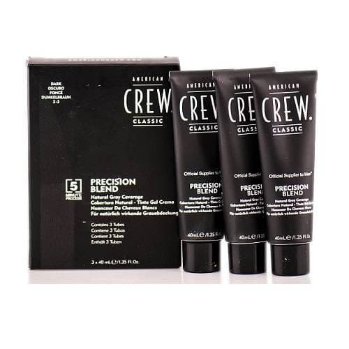 American Crew Precision Blend Dark -väriaine 3 x 40 ml