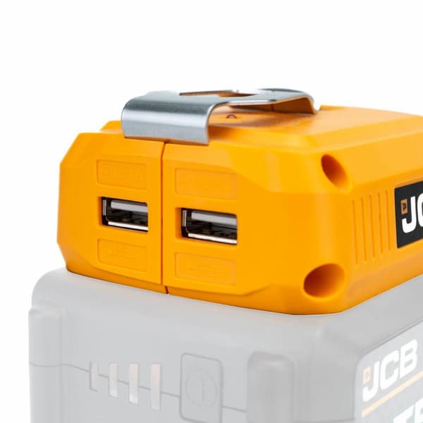 USB-lataussovitin LED-taskulampulla
