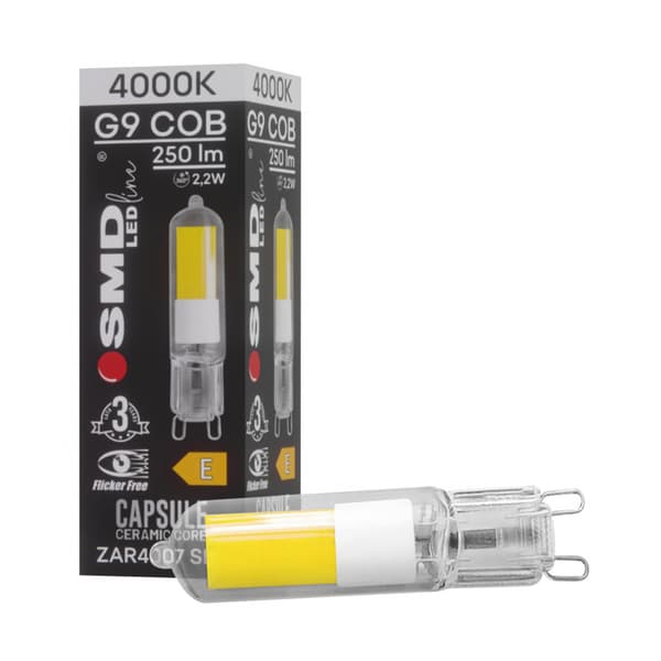 G9 4000K LED-lamppu ZAR4007SLL