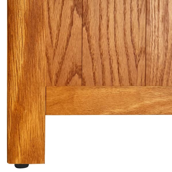 vidaXL reol 45 x 22,5 x 82 cm egetræ