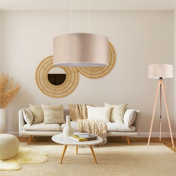 Tornado BAXL1 lampa, beige sammet