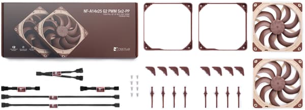 Noctua NF-A14x25 G2 PWM Sx2-PP blæser
