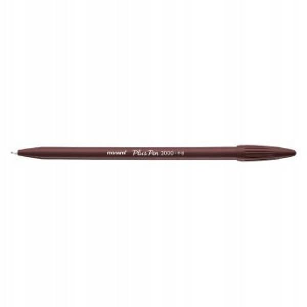 Plus Pen 3000 Fineliner - Chokoladefarve