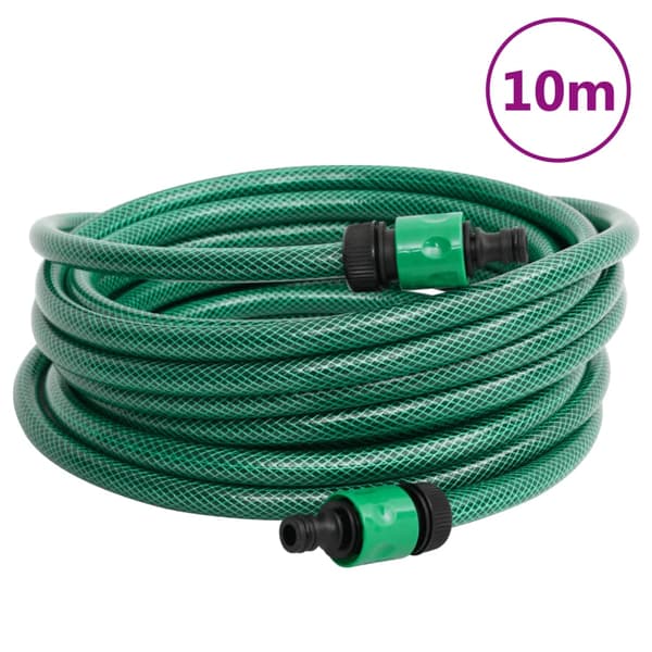 vidaXL poolslange grøn 10m PVC