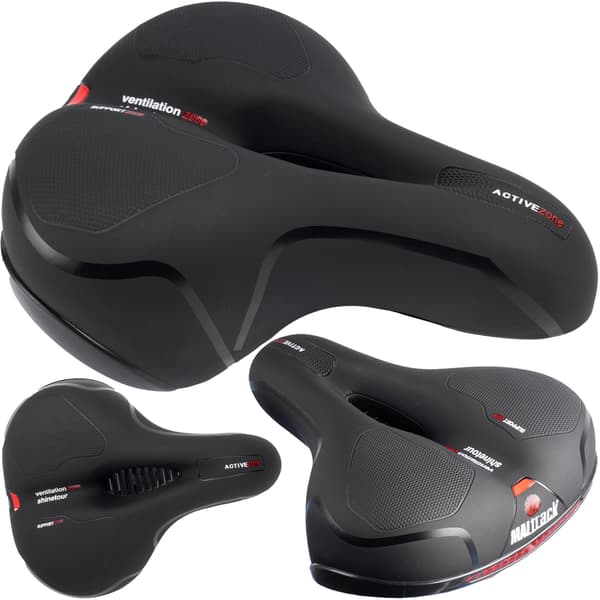 MalTrack B-Comfy400 Skum Cykelsadel