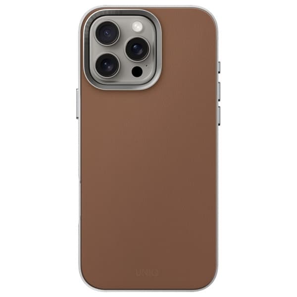UNIQ Lyden DS cover til iPhone 16 Pro, karamel