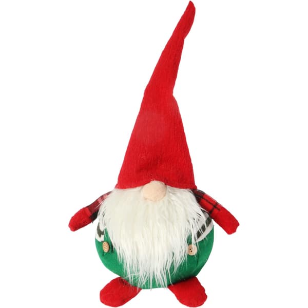 Julgransprydnad med dvärgtomte present 50 cm