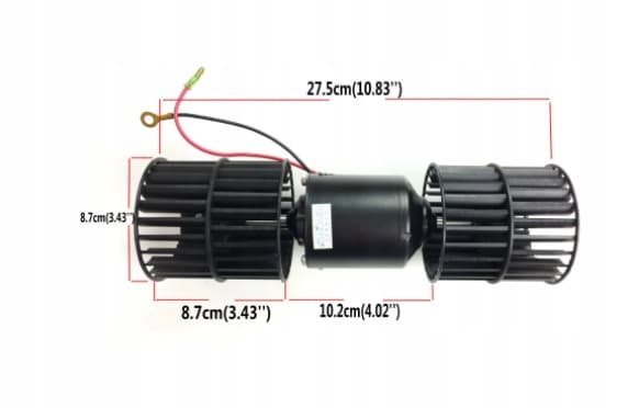 24V universalblæser/ventilator