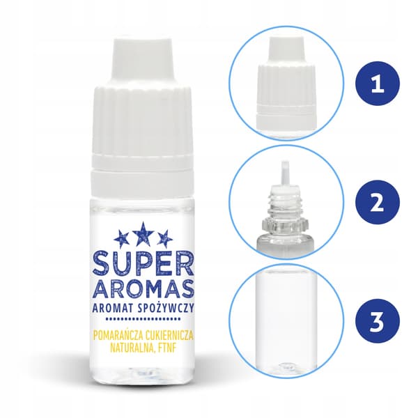 Superaromas Madsmag Konfekture Appelsin 10 ml