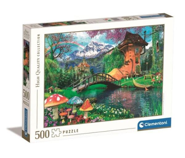 500 bitars pussel. HQ Det gamla skohuset