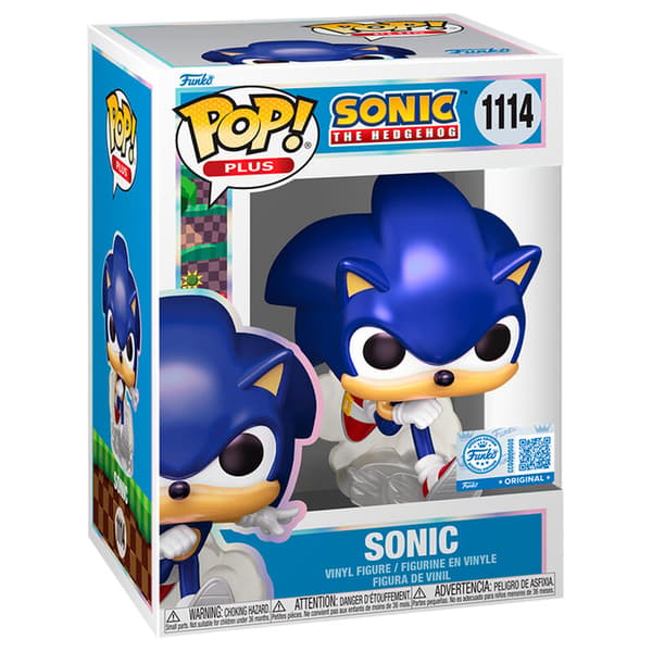Funko POP Sonic 1114 Sonic Special Edition Limited samlerfigur