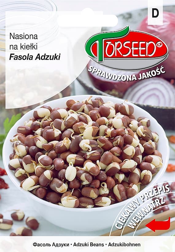 Torseed Adzukibønner spirede frø 250g