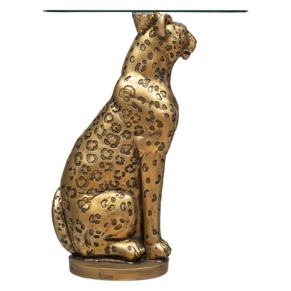 Runt leopard soffbord