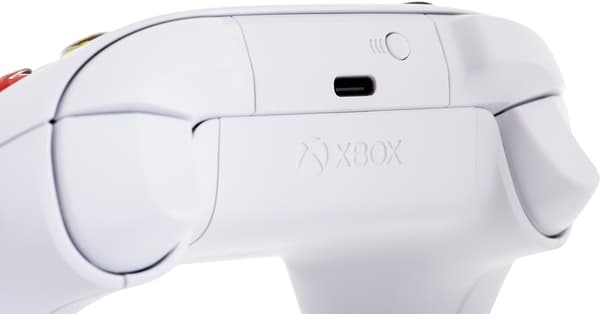 Microsoft Xbox trådlös handkontroll robot vit