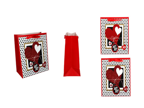 Lille gavepose - Valentinsdag (1 af 4 designs)