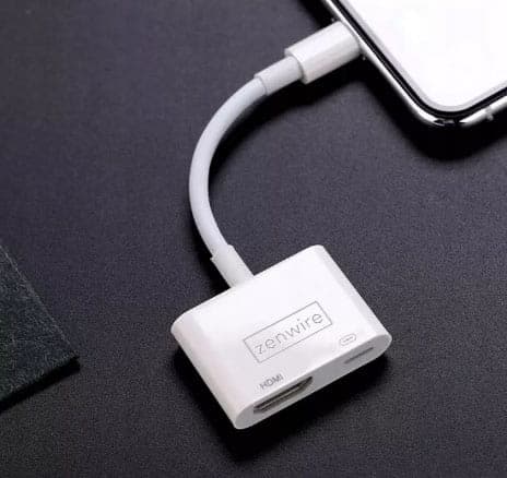 Zenwire BYL-2013TU3 Lightning HDMI-adapter Full HD iPhone iPad