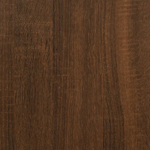 vidaXL sofabord brunt egetræ 60x50x36,5 cm