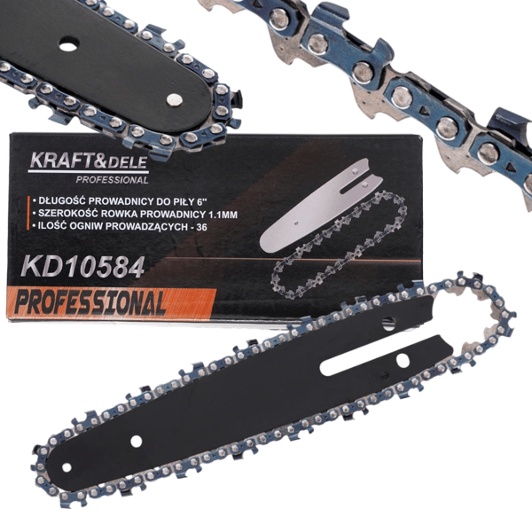 Sværd og kæde til 6" sav KD10584