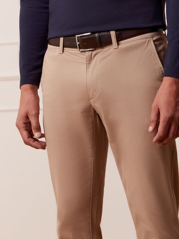 BEIGE DARREG BUKSER 36/32